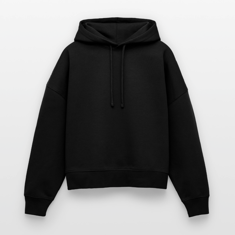 Stanley/Stella Boxy Frauen Bio Hoodie Nora - Schwarz