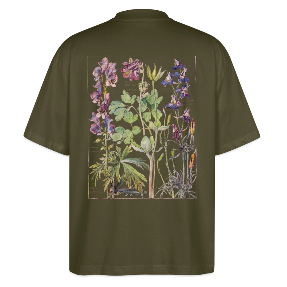 Wildviolett Wildflower Unisex Shirt - Khaki