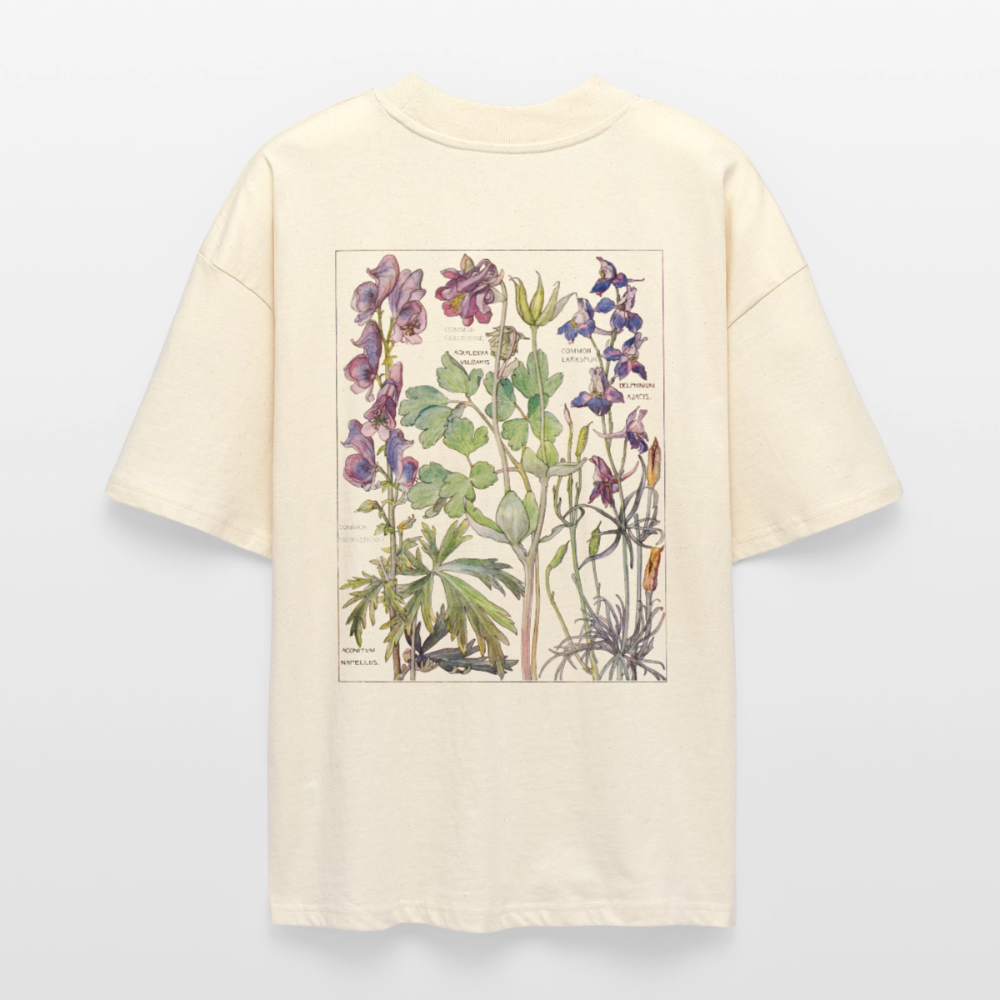 Wildviolett Wildflower Unisex Shirt - Natur