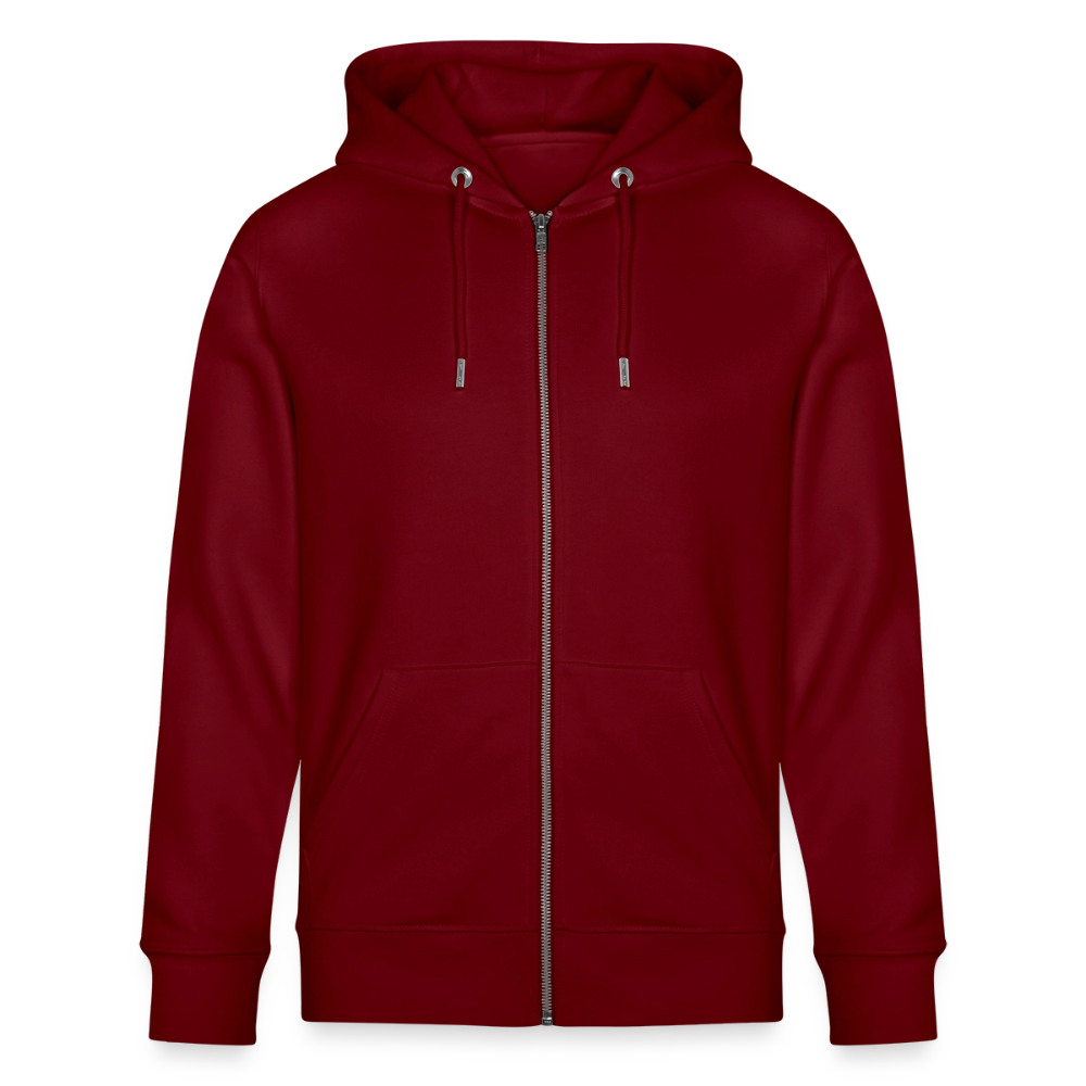 Stanley/Stella Unisex Bio-Kapuzenjacke CULTIVATOR - Burgunderrot