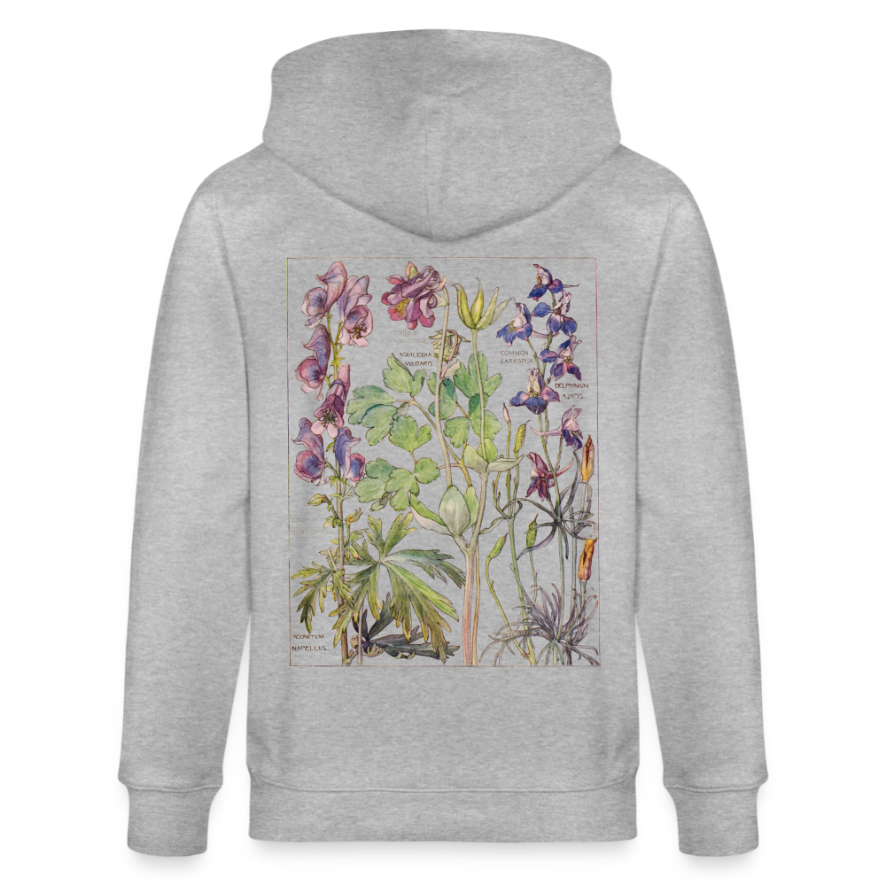 Stanley/Stella Unisex Bio-Kapuzenjacke CULTIVATOR - Grau meliert