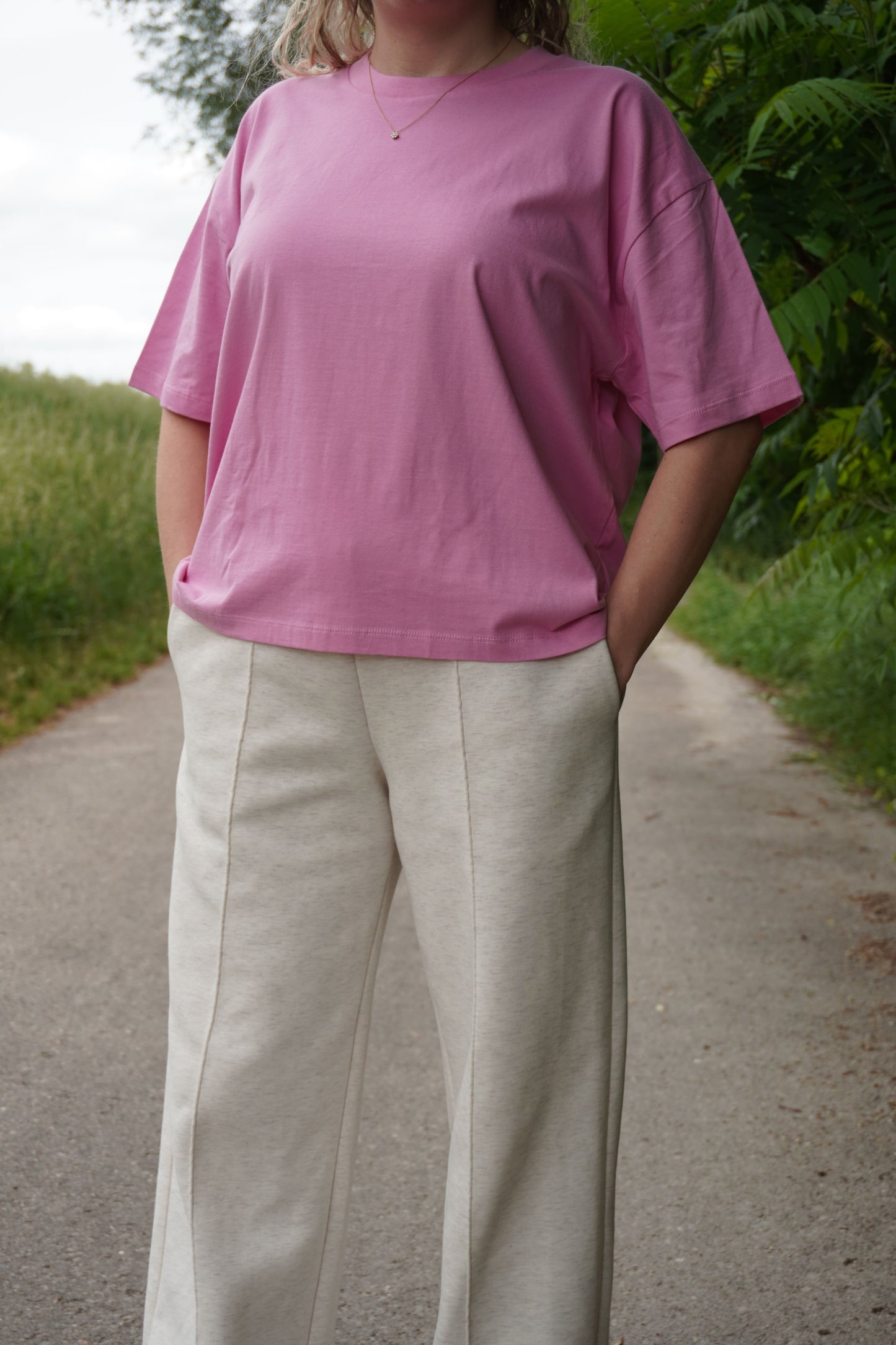 Wildviolett Wildflower Boxy Shirt