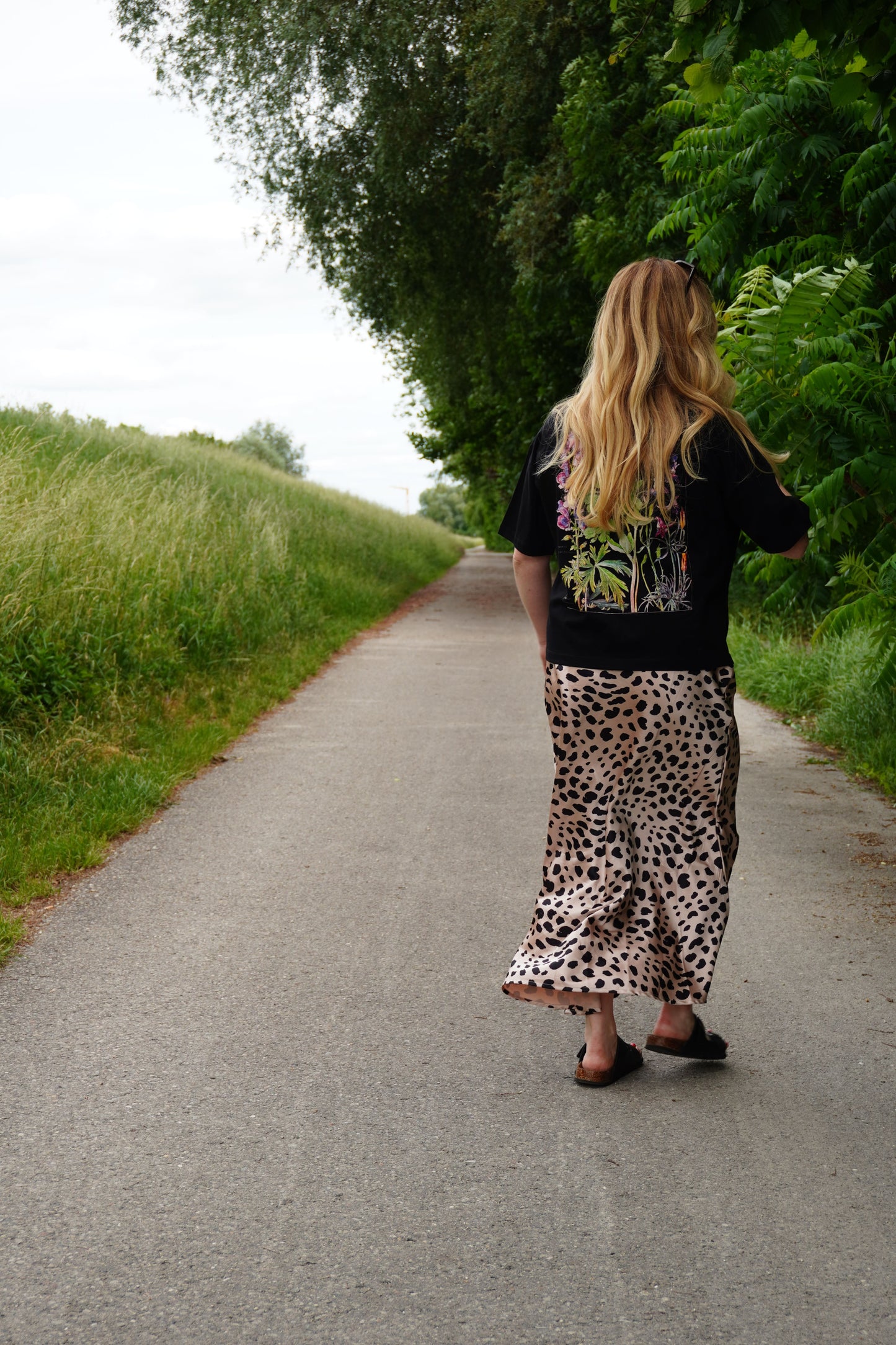 Wildviolett Wildflower Boxy Shirt