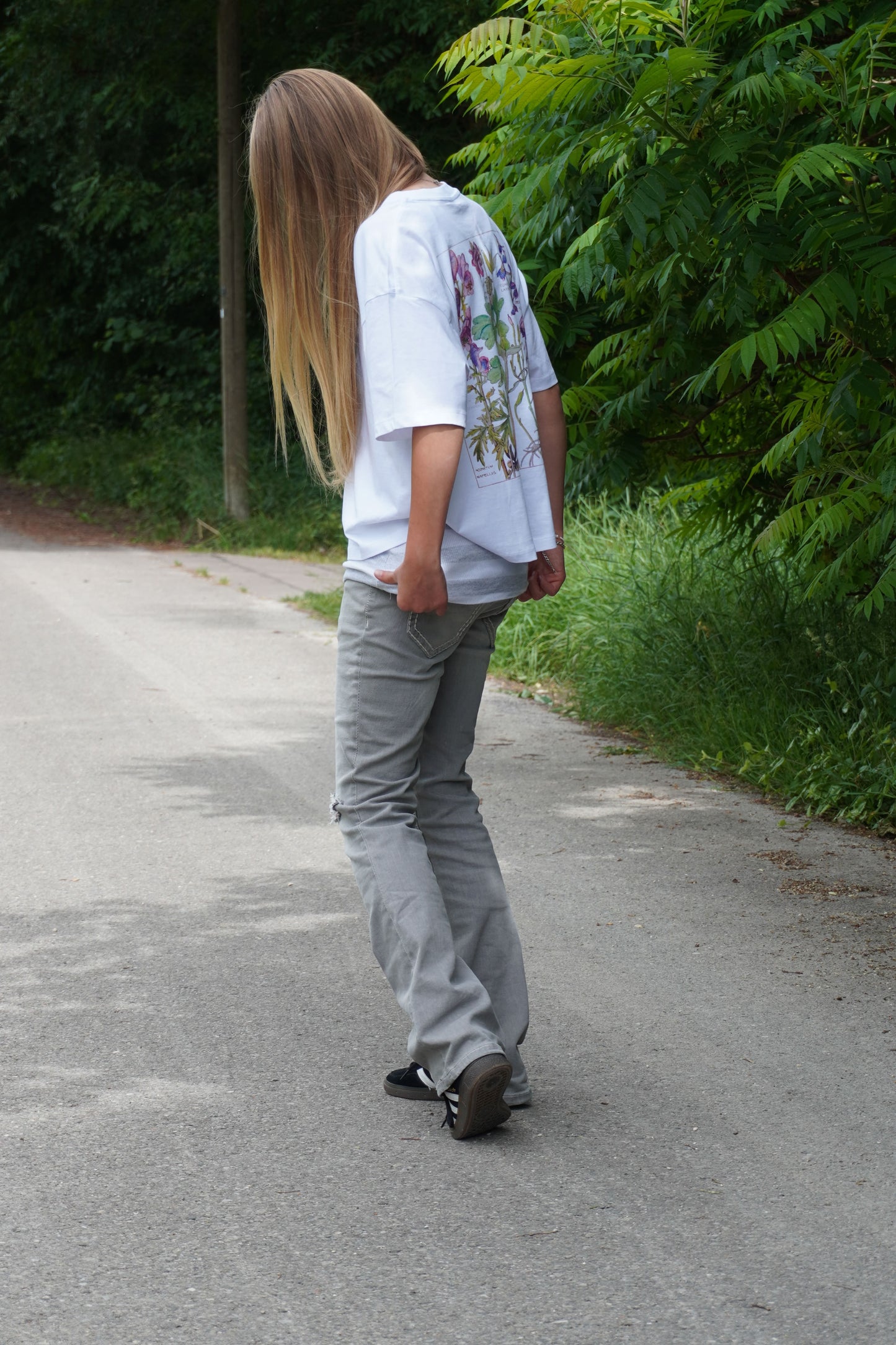 Wildviolett Wildflower Boxy Shirt