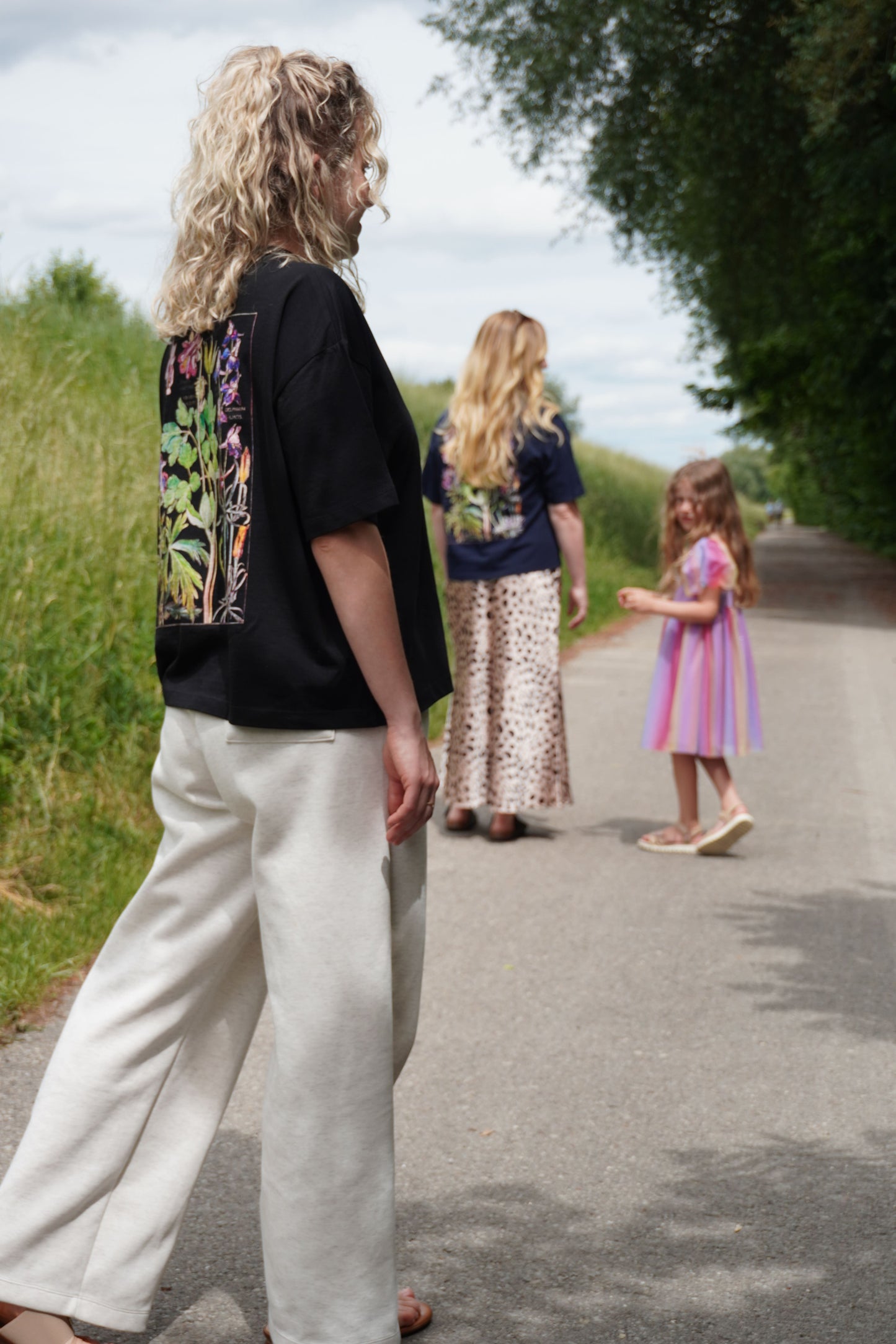 Wildviolett Wildflower Boxy Shirt