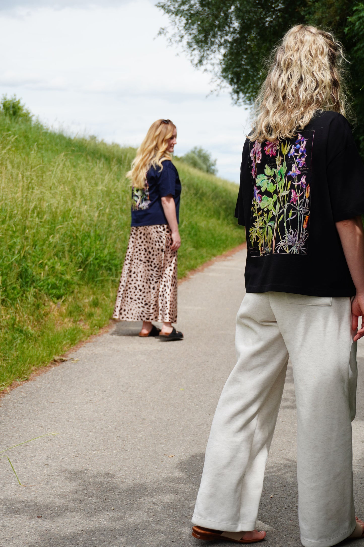 Wildviolett Wildflower Boxy Shirt