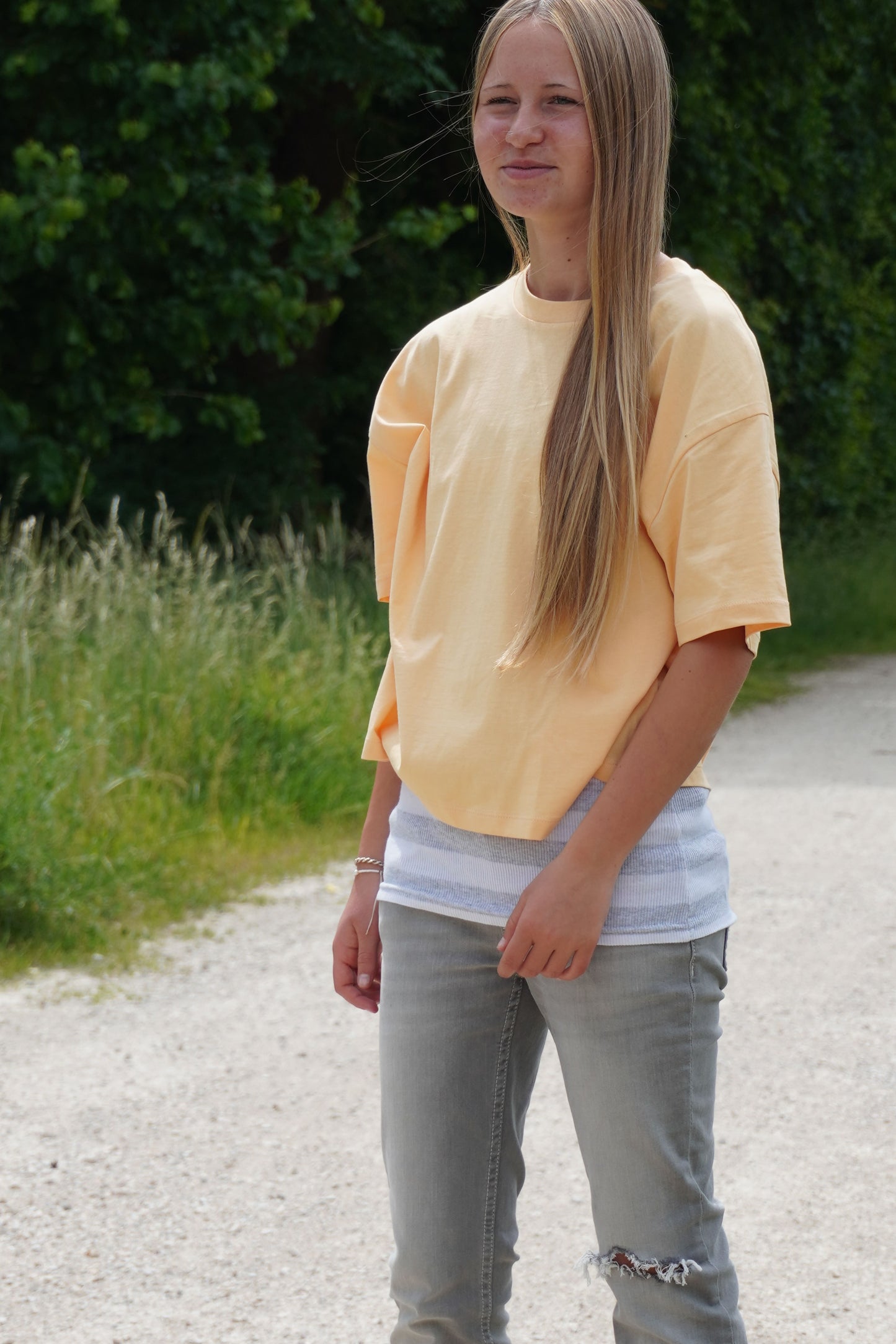 Wildviolett Wildflower Boxy Shirt