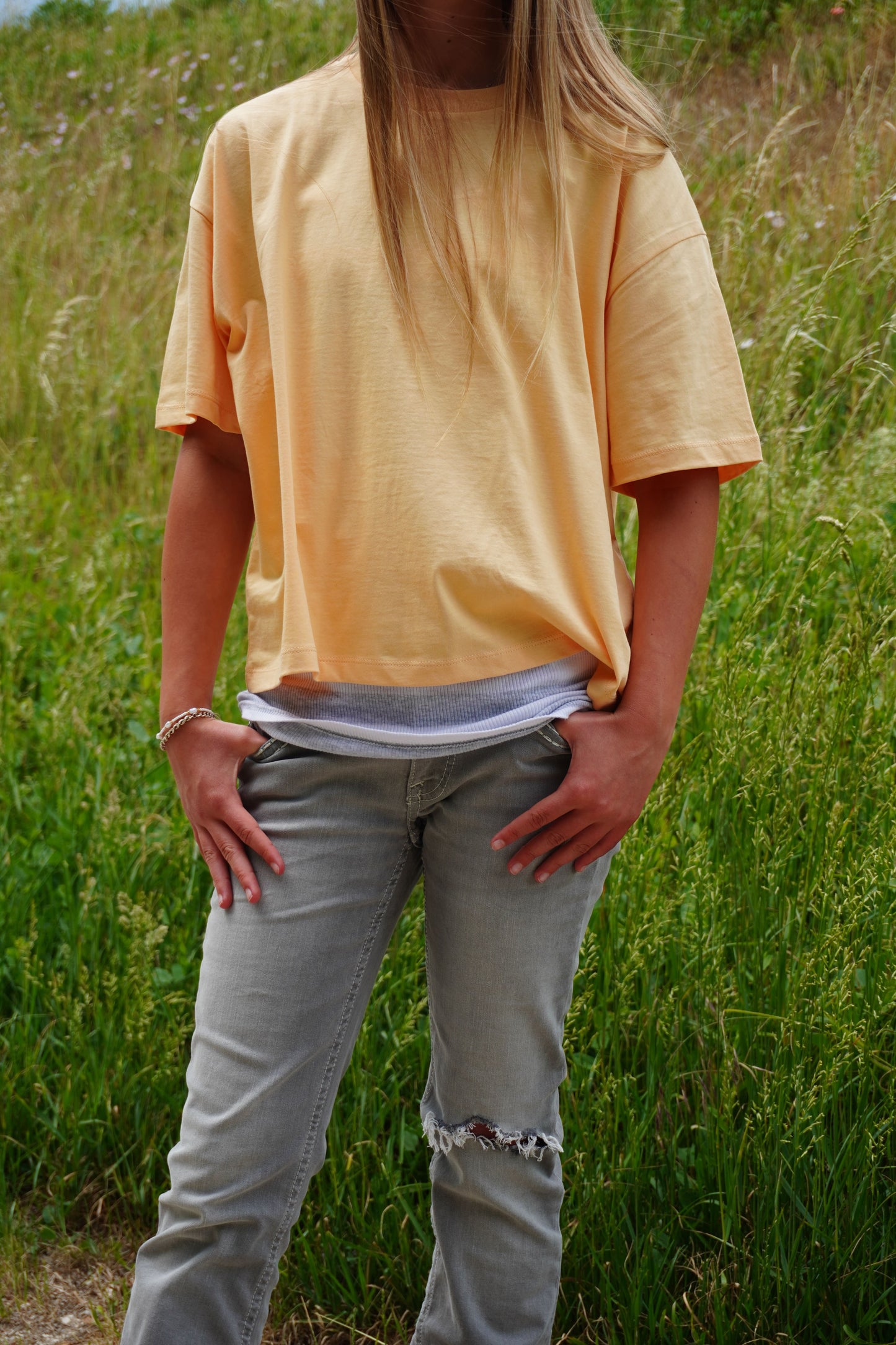 Wildviolett Wildflower Boxy Shirt