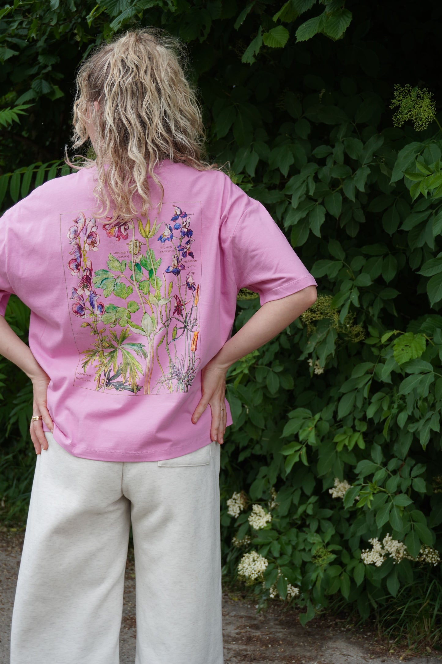 Wildviolett Wildflower Boxy Shirt